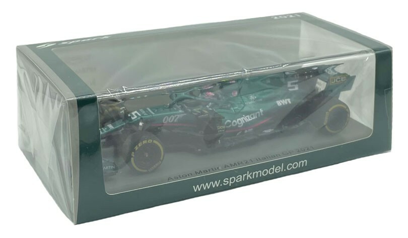 Spark S7692 Aston Martin AMR21 007 Italian GP 2021