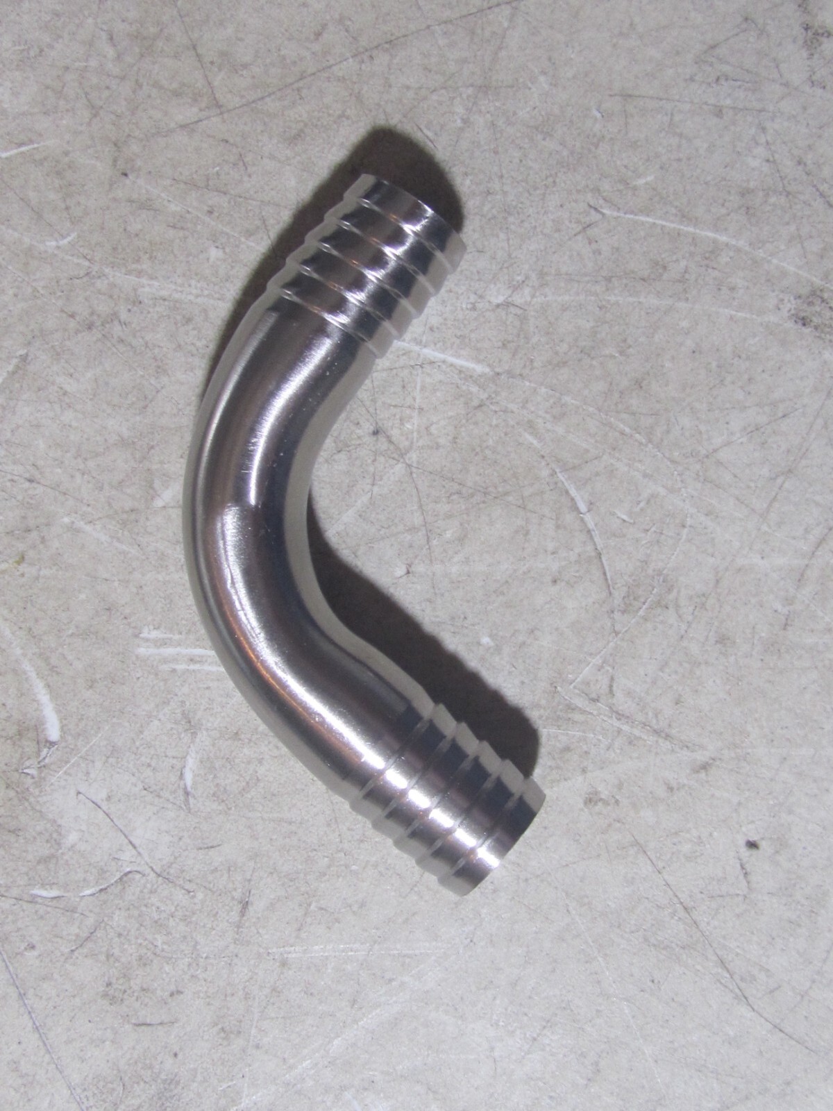NEW 304 Stainless Steel Sanitary Hose Barb Fitting 1" X 1" 90 DEGREE ELBOW 25MM