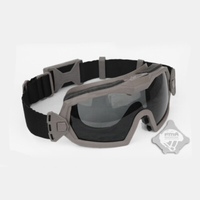 FMA LPG01BK12-2R Lüfterbrille Einstellbare Regulator Brille Anti-Nebel Version