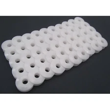 White Plastic Small L Size Embroidery Bobbins FOR  Barudan / Tajima / Melco /SWF