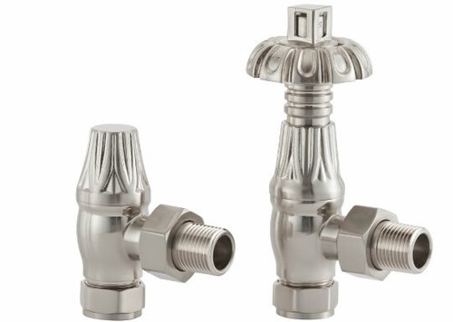 Crocus Traditional Radiator Valve TRV - Decorative Design, CE, Various Finishes - Picture 3 of 26