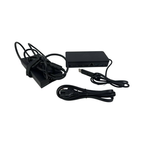 Dell D6000 Universal USB-C Docking Station Dock with Dell 130W AC Power Adapter - Picture 2 of 23