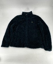 Pendleton Jacket Full Zip Blue Faux Fur RN 23328 Women's Size Medium