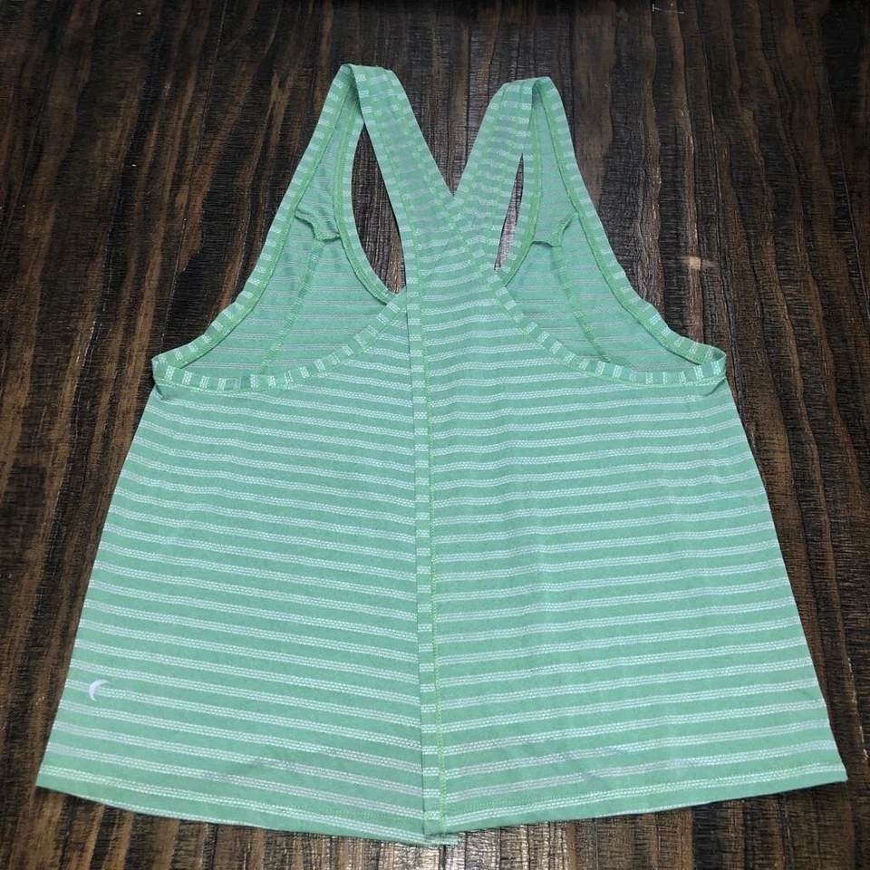 Zyia Active 3XL 背心上衣 Nimbus Split Back Racerback 轻量级绿色锻炼 — 第 3/4 张图片