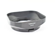 Tamron 55mm clip on square plastic lens hood to fit 28mm len