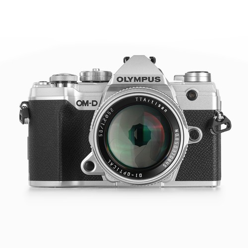 Silver TTArtisan 50mm F1.2 APS-C MF Lens For Canon Nikon Sony Fuji M4/3 Leica L - Picture 11 of 12