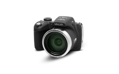 Minolta MN53Z FHD Wi-Fi Digital Bridge Camera with 53x Optical Zoom, Black 
