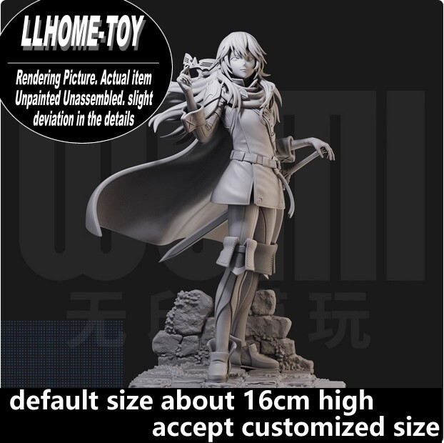 Figura GK Personaje Juego Lucina Caballero Espada Resina Impresión 3D Modelo Hágalo Usted Mismo