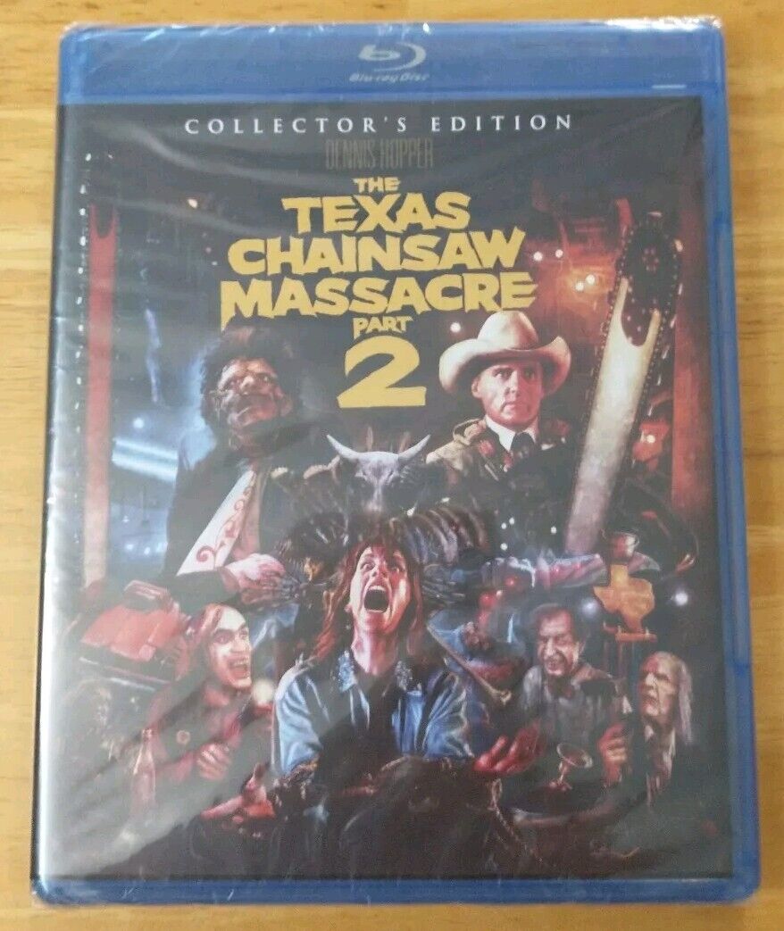 The Texas Chainsaw Massacre 2 (Blu-ray, 1986) BRAND NEW The Texas Chainsaw Massacre 2 (Blu-ray, 1986) BRAND NEW