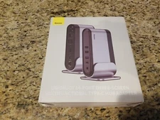 BASEUS UnionJoy 14-Port Three-Screen Multifunctional Type-C Hub Adapter Open-box