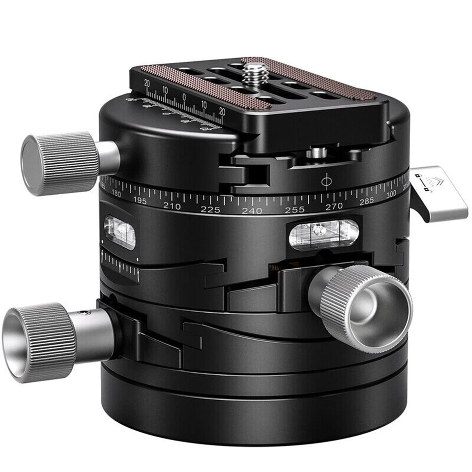 Leofoto G20 3D Geared Head with QR Plate Tripod Head for Camera US STOCK - Image 2 of 4