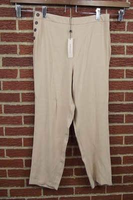 NEW BCBGeneration Women's Pants Size Large Camel Designer Pull-on Elastic Waist