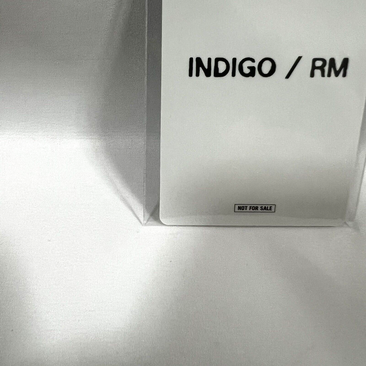 BTS RM indigo Universal music store's Bonus Photo Card | eBay