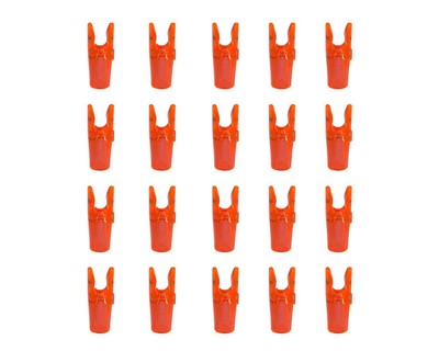 100pcs Archery Arrow Nocks Tails Plastic Nock ID3.2mm Arrow Shaft Insert Tips