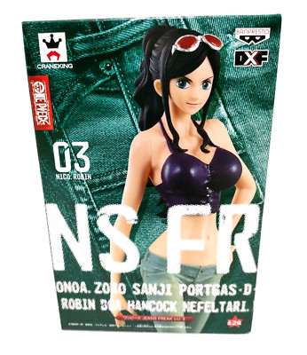 One Piece Nico Robin Jeans Freak Figure Prize navy 2016 Anime