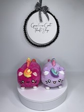 Tasty Peach Aurora Meowchi Plush Set Lavender Dream Berry Sunset