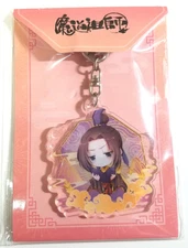 MO DAO ZU SHI Acrylic Keychain Pink OFFICIAL - SD Jiang Cheng - MDZS US Seller!