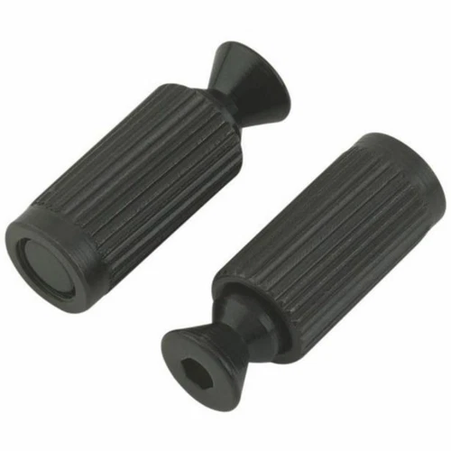 Floyd Rose FRBMMSIBP Original Bridge Mounting Studs and Inserts, Black, Set of 2