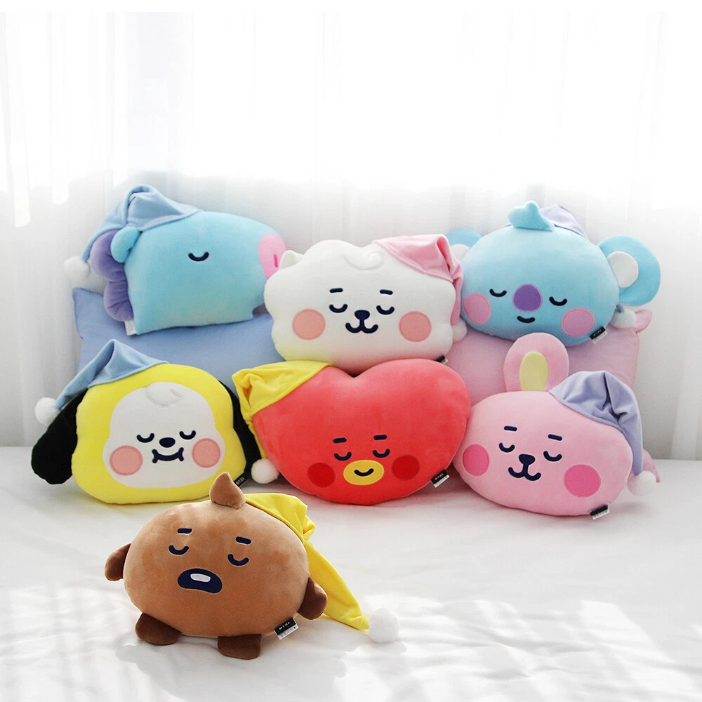 BT21 Official Edition Kpop BTS Emoji Pillow Cover with Pillow by Line  Friends