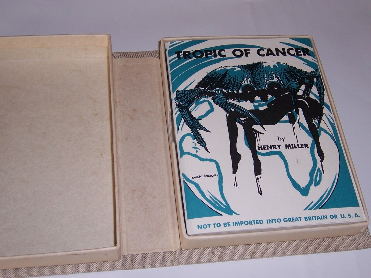 First Edition Library TROPIC OF CANCER by Henry Miller | eBay