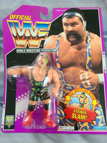 WWF wwe Vintage Hasbro Wrestler Rick Steiner Hasbr...