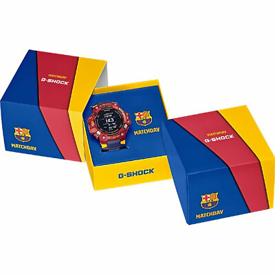 Casio G-Shock GBD-H1000BAR-4JR G-SQUAD FC BARCELONA MATCHDAY