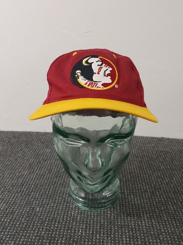 ️FLORIDA ESTADO SEMINOLES TWINS ENTERPRISE FSU VINTAGE AÑOS 90 GORRA SOMBRERO SNAPBACK - Imagen 9 de 9