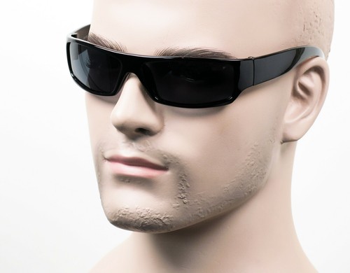 Occhiali Da Sole Ciclismo Sick Cholo Wrap Retro Sunglasses Super Dark Lens OG LOC Gangster Style Black New Occhiali Da Corsa - Foto 10