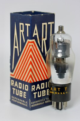BEST NOS ART 6B8G VT-93A 6B8EG CV1893 Double Diode-Pentode Vacuum Tube 1948