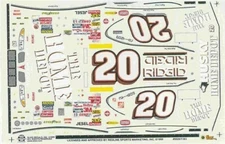 Slixx 1383 #20 The Home Depot 1999-Tony Stewart Nascar decal