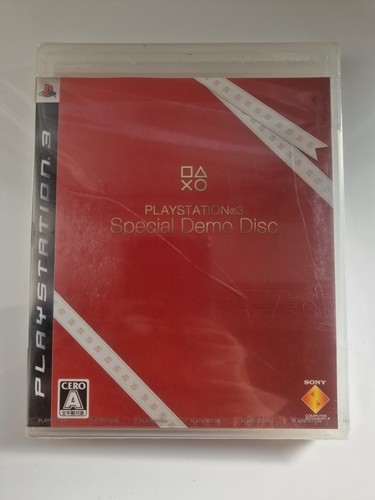 PS3 Special Demo Disc - Rare Japanese Import - Brand New & Factory Sealed