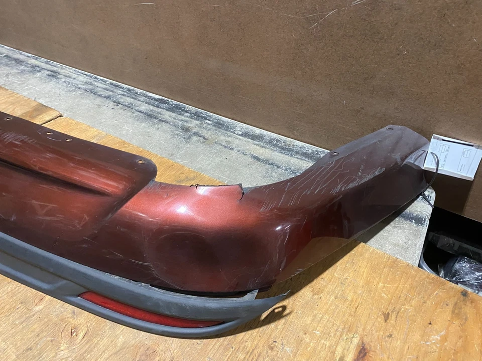 Cenefa de parachoques trasero Ford Fusion 2013 a 2018 para escape único T6906 PS Foto 2 de 4