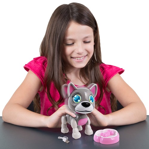 NKOK USB PetBotz - Robo Puppy, Rechargeable, Miniature, Interactive pet Robot... - Picture 4 of 6