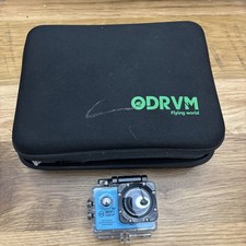 ODRVM HD 1080p Video Action Camera W/ Accessories And Carrying Case