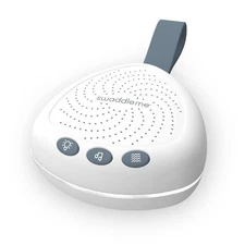 SwaddleMe by Ingenuity Soothe & Vibe – Portable Sound Machine & Soother White 