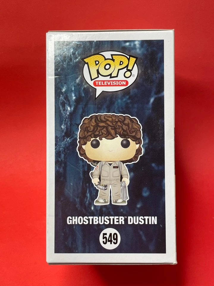 Funko pop Ghostbuster Dustin 549 Stranger Things + custodia protettiva - Immagine 4 di 4