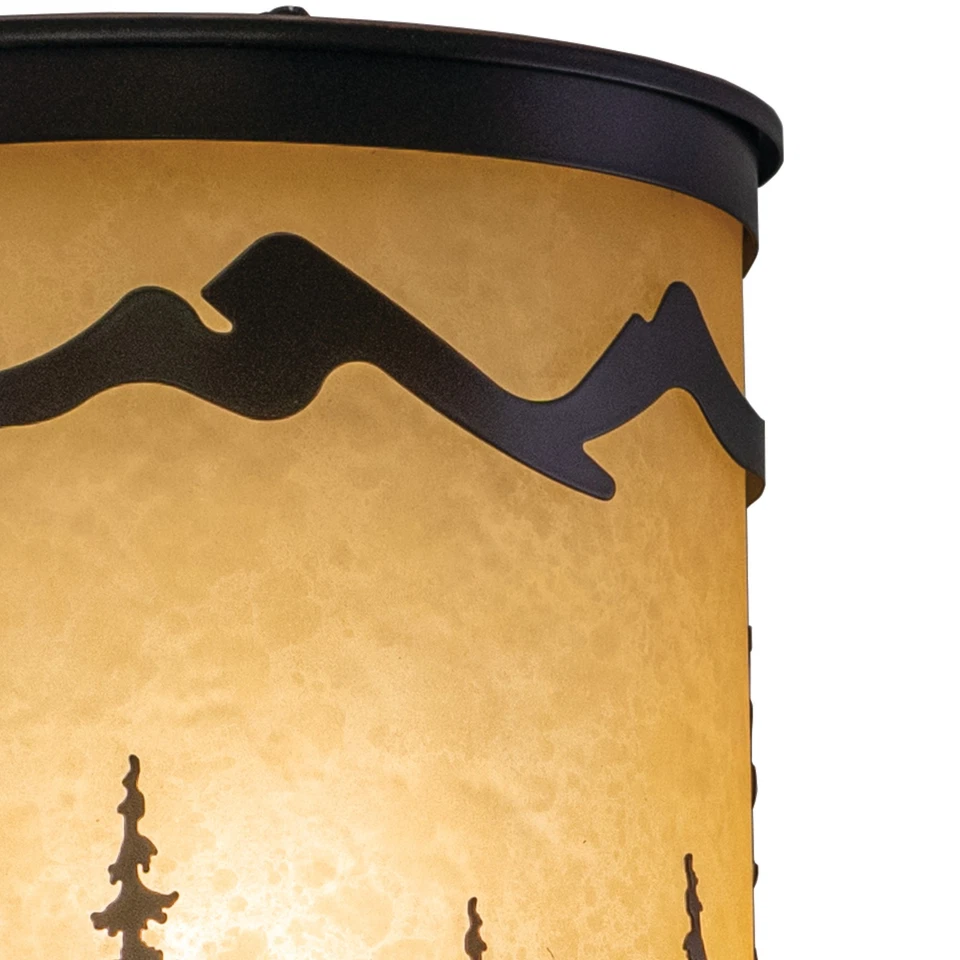 Vaxcel Lighting WS55508 Yosemite 11" Tall Wall Sconce - Bronze - Image 4 of 4