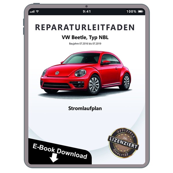Vw Beetle Typ Nbl 2016-2019 StromlaufpläNe Sicherungsbelegung Elektrik Download-image