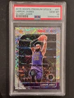 🔥 2019 HOOPS PREMIUM STOCK LEBRON JAMES #87 SILVER LASER PRIZM GEM MINT PSA 10