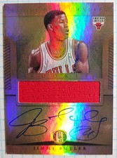 2012-13 Panini Gold Standard Jimmy Butler ROOKIE Autograph Jersey #263 RC Bulls