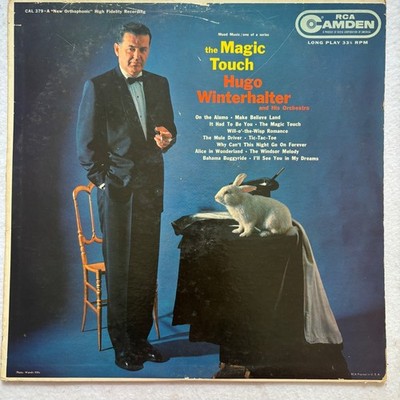 Hugo Winterhalter The Magic Touch Vinyl LP RCA Camden CAL-379 1957 Easy Listen