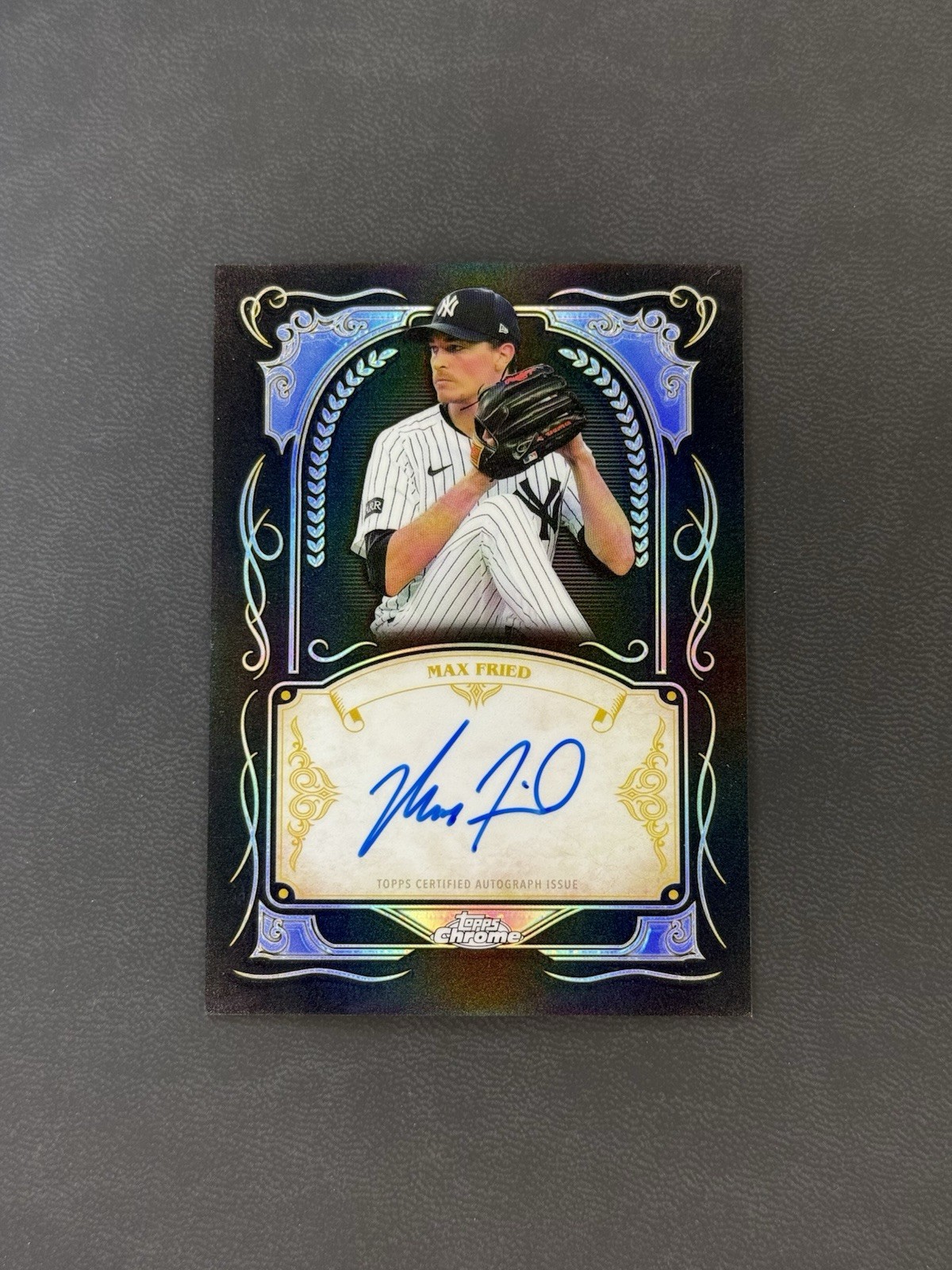 2026 Topps Chrome Max Fried Ink Strokes Auto New York Yankees IS-MF