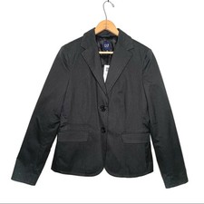 Gap Woman's Dark Gray Blazer Size 10 NWT