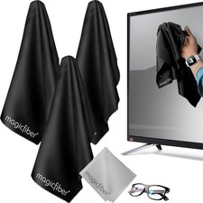 MagicFiber Extra Large Microfiber Cleaning Cloth - Premium Cloth for TV Screens,