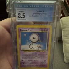 Pokémon Unown B Neo Revelation Unlimited 39/64 2001 Regular CGC 8.5 on eBay