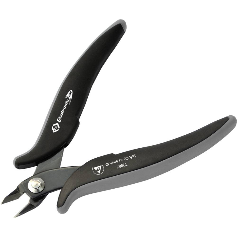 Pince coupante C.K Ecotronic T3887 pour éviter les décharges ESD sur circuit