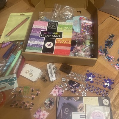 Restposten Konvolut Diverse Bastelartikel Kartenbasteln Scrapbooking Mischtechnik