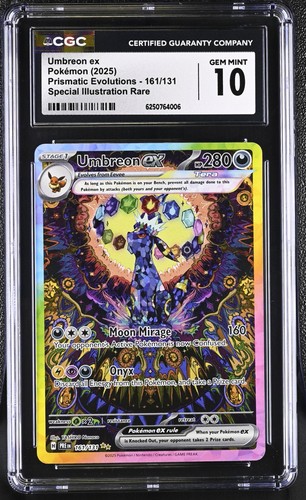 Umbreon ex graded CGC 10 for sale on eBay