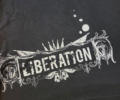Equal Vision Records Liberation T-Shirt - Black - Size Small -Rare