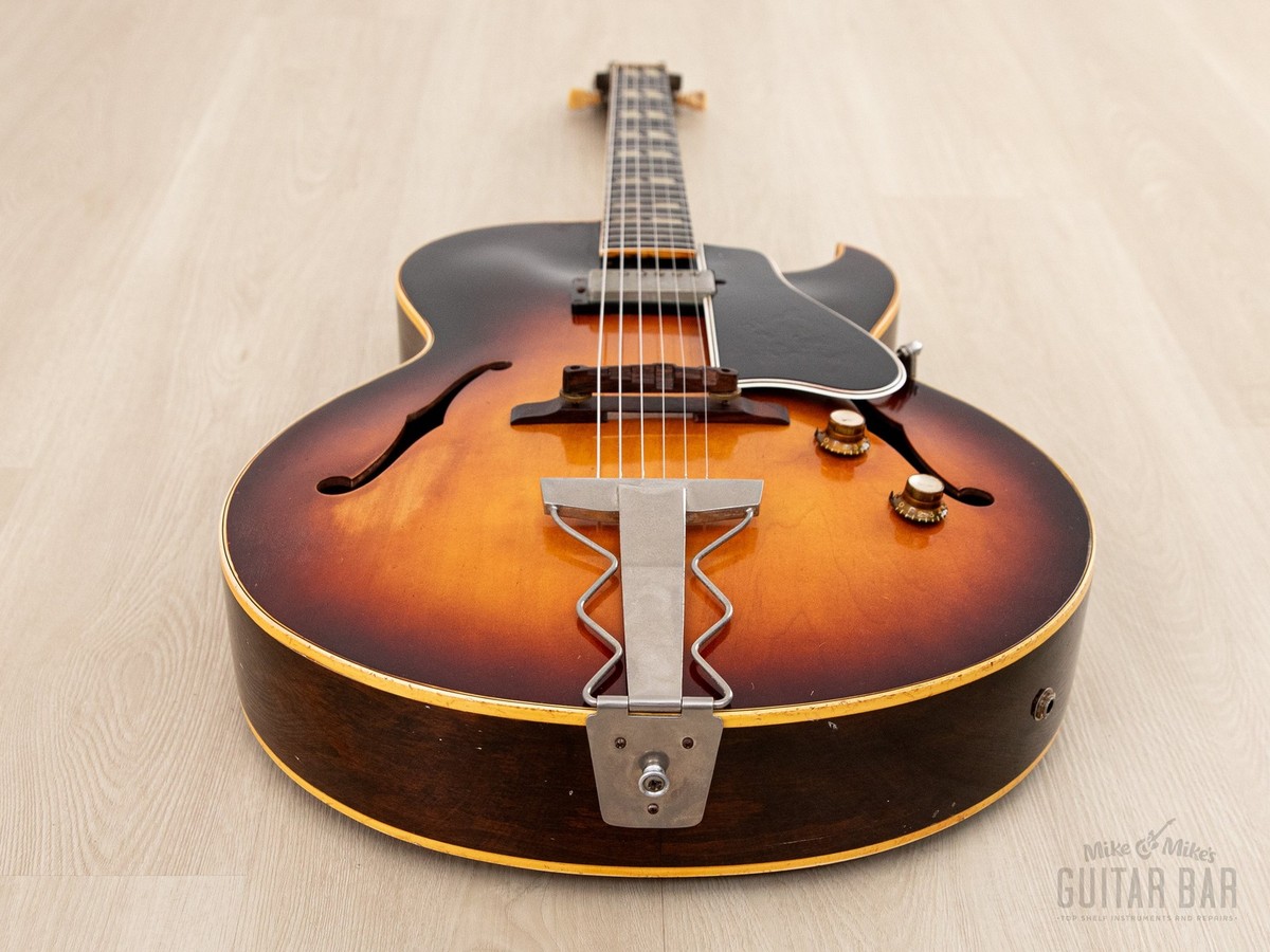 1960 Gibson ES-175 Vintage Hollowbody Guitar Sunburst w/ High Wind